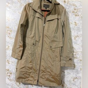 Cole haan Women's Tan Hooded Jacket